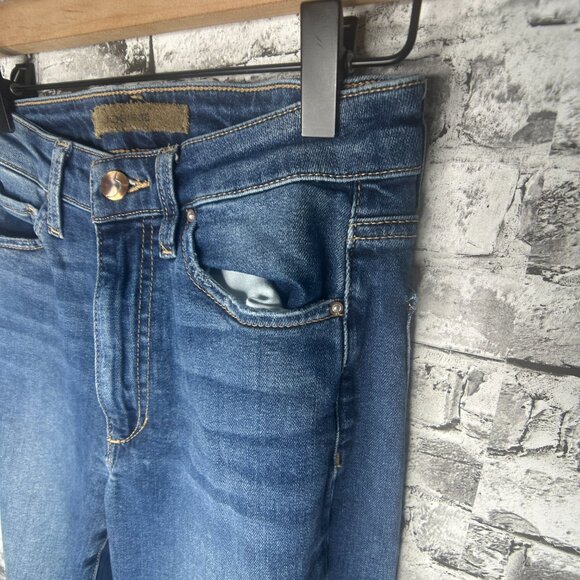 EUC Joes Jeans "FLAWLESS THE CHARLIE" High Rise Skinny Crop Blue Jeans Size 26W - Picture 4 of 16